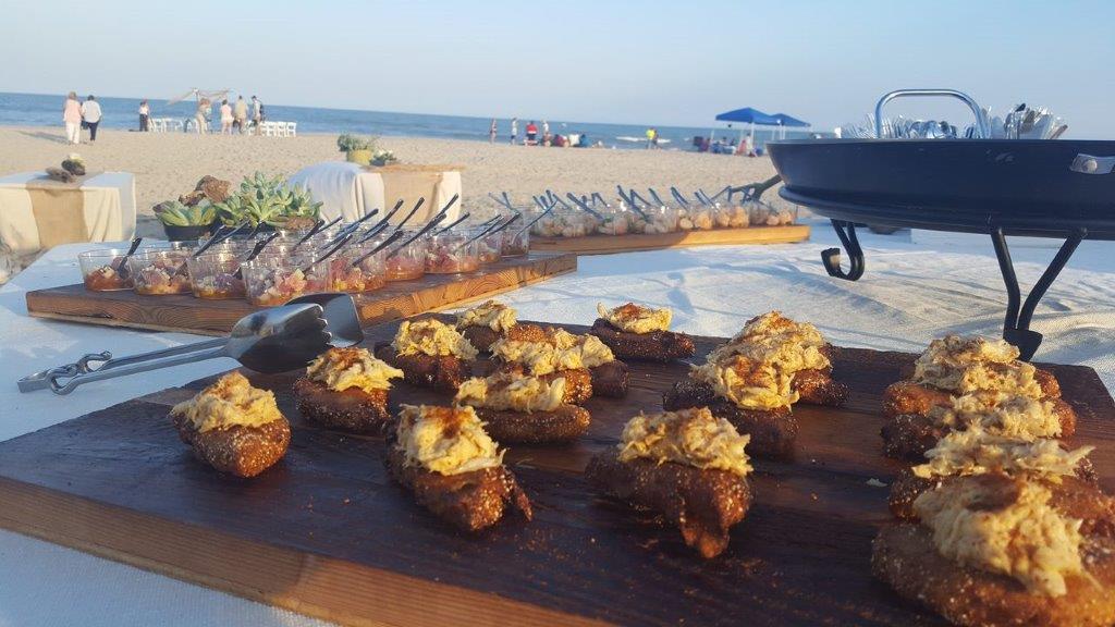 Appetizers on the Beach