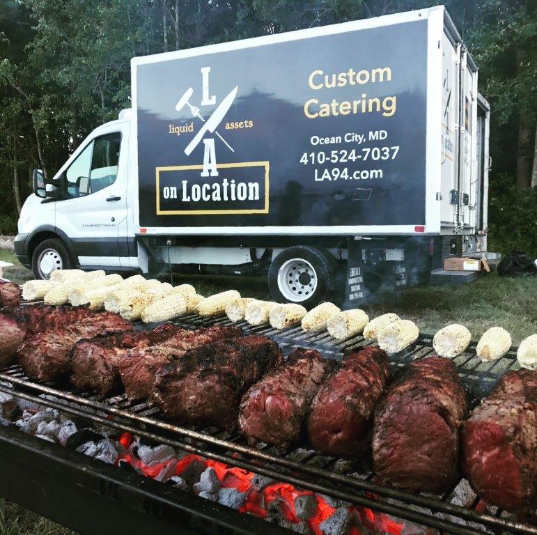 Ribeye, Corn and the Catering truck