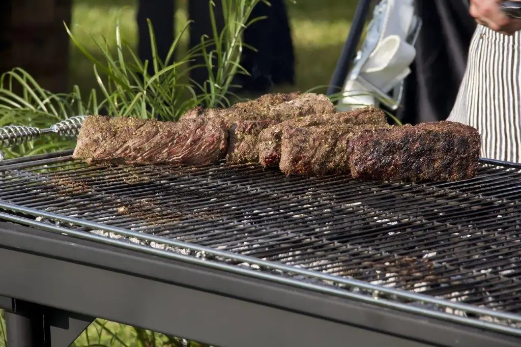 Ribeye on the grill